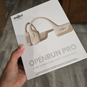 Shokz Openrun Pro Beige Headphones
